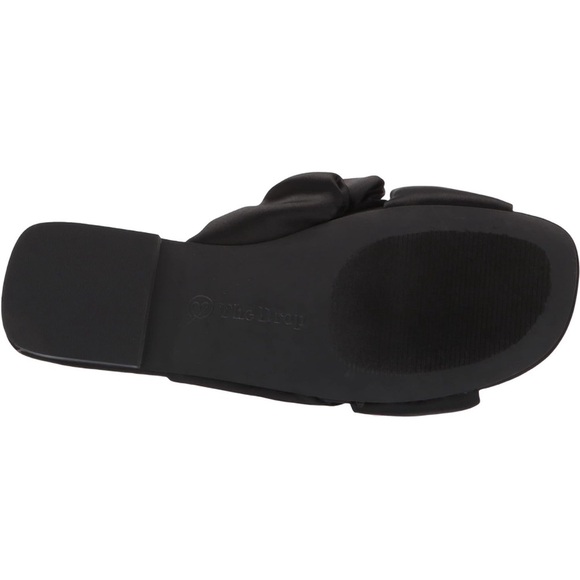 NIB The Drop Brianna Ruched Cross Strap Flat Sandal Size 8.5 - Picture 7 of 10